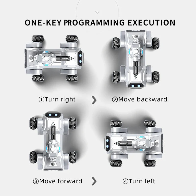 2025 New Intelligent Mechanical Dog With Gesture Induction Can Walk And Sing Dog Spray Control Electric Pet Dog Toys Kids Gifts